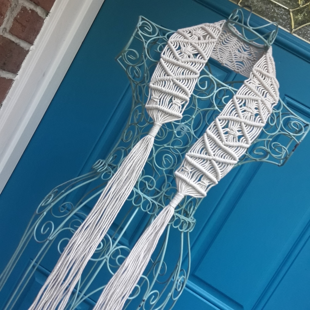 Macrame Belt Woven Boho Hippie Clothes Fringe Sash